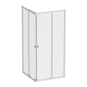 Душевой уголок AM.PM Sunny W87G-403-9090-MT профиль серебристый 90x90 см