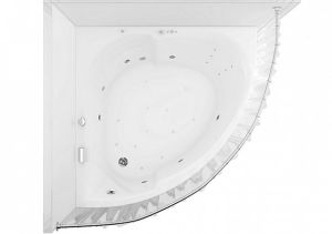 Карниз для ванны Aquanet Fregate 120х120 полукруглый
