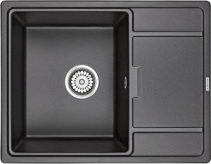 Мойка кухонная Paulmark Flugen PM216550-BL чёрный