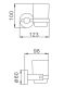 Стакан для ванной комнаты Haiba HB8306 сталь