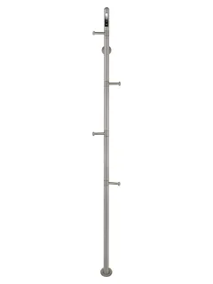 Полотенцесушитель электрический Wonzon & Woghand Kassel WW-AL616-BN 166x17 см брашированный никель