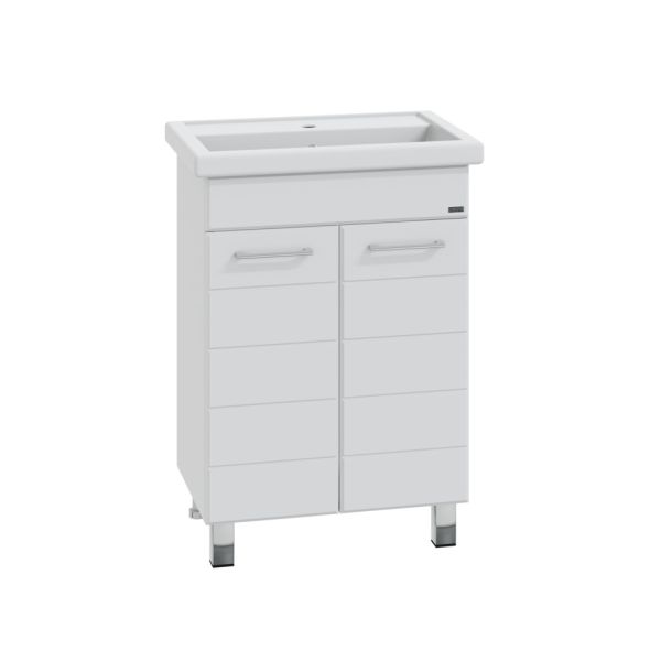 Напольная тумба под раковину Санта Омега 207044 60 см белый