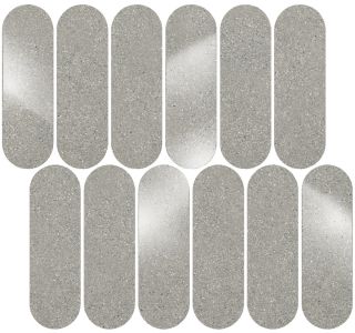 Керамогранит Kerama Marazzi ID143 Декор Джиминьяно наборный серый светлый матовый 30x32x0,9