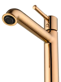 Смеситель для раковины Wonzon & Woghand Tor WW-88019073-RG розовое золото
