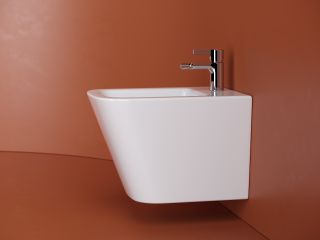 Подвесное биде Ceramicanova Союз (Union) CN4010 белый