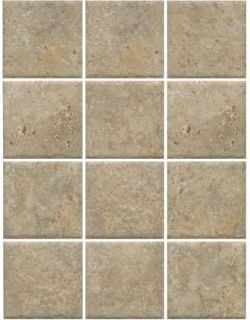 Керамогранит Kerama Marazzi 1324 Брюссель бежевый матовый из 12 частей 9.8x9.8