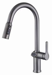 Смеситель для кухни ESKO Gun Metal K15GMLED графит Смеситель для кухни ESKO Gun Metal K15GMLED графит