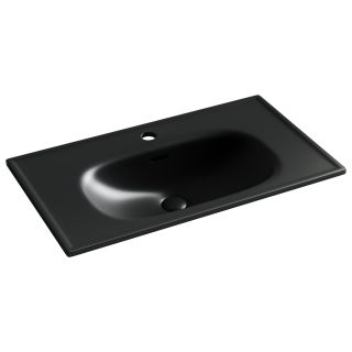 Раковина Ceramicanova Сабо (Sabo) CN13002MB 80 см чёрный матовый