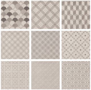 Керамогранит Kerama Marazzi SG1575N Карнаби-стрит орнамент бежевый 20x20x0,8