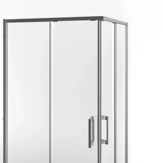 Душевой уголок Kerama Marazzi Линдо LN.100.SSD.CR 100x100 см профиль хром стекло прозрачное