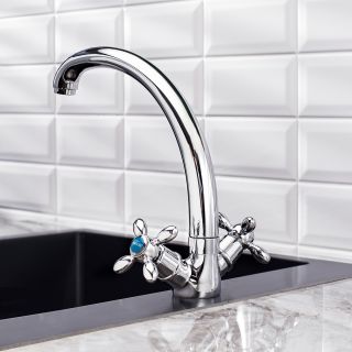 Смеситель для кухни BOOU BA5318-1F-SE020-B702 хром Смеситель для кухни BOOU BA5318-1F-SE020-B702 хром