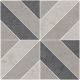 Декор Kerama Marazzi ID124T Про Лаймстоун серый матовый 60x60x0,9