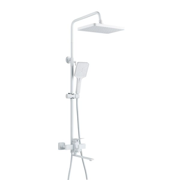 Душевая стойка Shevanik S6136C белый Душевая стойка Shevanik S6136C белый