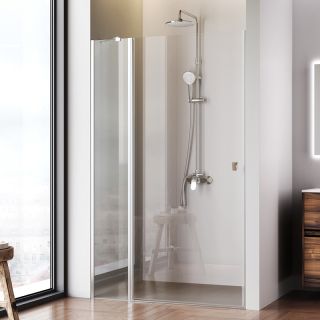 Душевая дверь  AM.PM Sunny W87G-120-1P-MT прозрачное стекло профиль серебристый 120x190