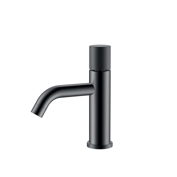 Смеситель для раковины Boheme Stick Spirale 121-SGM.4 оружейная сталь