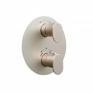 Смеситель для душа Kerama Marazzi Оле 67638KM.M0.071 термостатический атласное золото