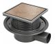 Душевой трап Трап Bettoserb 13000085B 15x15 DESIGNER BEAUTY MULTISIPHON - горизонтальный выпуск