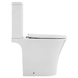 Унитаз-компакт Azario Vise AZ-1343BT безободковый белый