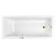 Гидромассажная ванна WHITECROSS Wave Slim 0111.180080.100.SMARTNANO.GL 180x80 см Smart Nano золото