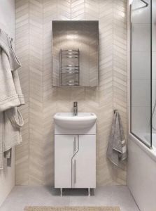 Тумба под раковину напольная Vigo Turin 223 45 см белый