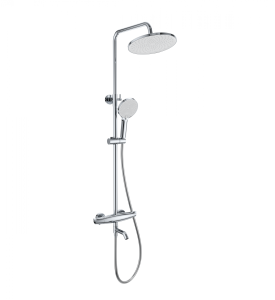 Душевая стойка Wonzon & Woghand Capsule WW-B3031-A2-CR с термостатом хром