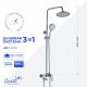 Душевая стойка Ceruttispa Orazio II RS CT12073 хром