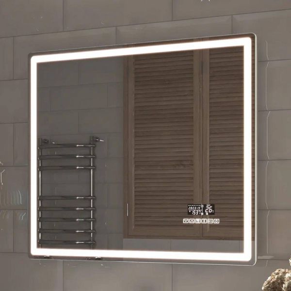 Зеркало с подсветкой Vigo Geometry Media voice 048 80 см