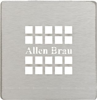Накладка для сифона Allen Brau Priority 8.310N1-BA серебро браш 100х100 Накладка для сифона Allen Brau Priority 8.310N1-BA серебро браш 100х100