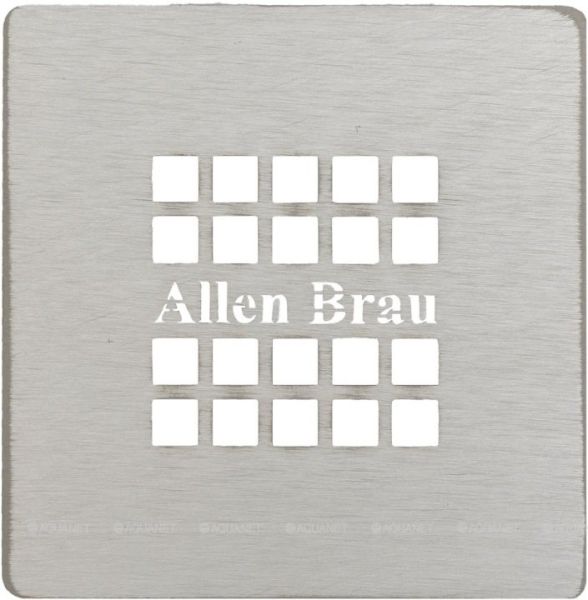 Накладка для сифона Allen Brau Priority 8.310N1-BA серебро браш 100х100 Накладка для сифона Allen Brau Priority 8.310N1-BA серебро браш 100х100