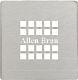 Накладка для сифона Allen Brau Priority 8.310N1-BA серебро браш 100х100 Накладка для сифона Allen Brau Priority 8.310N1-BA серебро браш 100х100