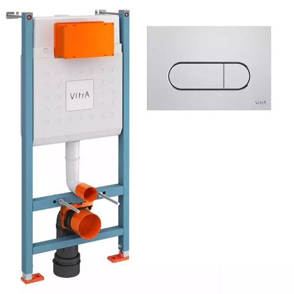 Vitra Комплект: инсталляция Core 732-5800-01 и панель смыва Root R 740-2280 хром