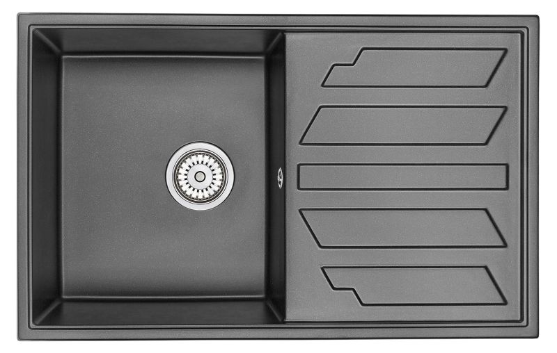 Мойка кухонная Granula GR-8002 шварц
