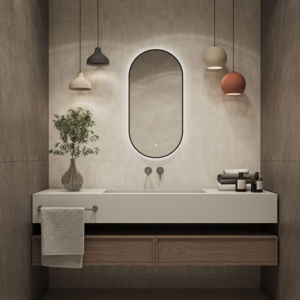 Зеркало Reflexion Arabica RF5020AR с LED подсветкой сенсором 45х90