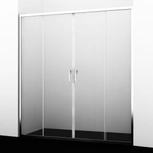Душевая дверь Wasserkraft Lippe 45S45 160см хром