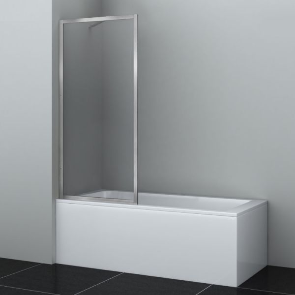 Шторка на ванну Wasserkraft Abens 20W01-80BN 80см никель Шторка на ванну Wasserkraft Abens 20W01-80BN 80см никель
