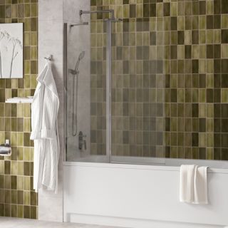 Шторка на ванну Wasserkraft Salm 27P02-110 110см серебристый Шторка на ванну Wasserkraft Salm 27P02-110 110см серебристый