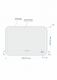 Зеркало Cersanit DESIGN PRO KN-LU-LED050*80-p-Os 80см с часами и антизапотеванием
