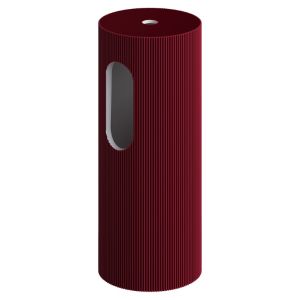Пьедестал для раковины Armadi Art Sole Corian 801-Base-Rib-BUR бургунди