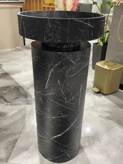 Пьедестал для раковины Armadi Art Armadi Art Corian 300*720 Nero Marquina черный