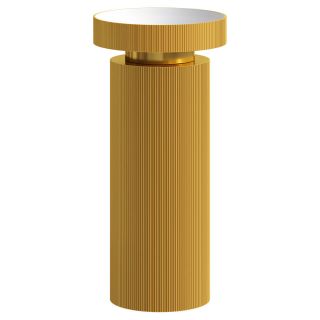 Накладная раковина с пьедесталом золото Armadi Art Sole Corian 801-R-G+801-Base-R-G золото Накладная раковина с пьедесталом золото Armadi Art Sole Corian 801-R-G+801-Base-R-G золото
