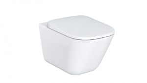 Унитаз подвесной Roca Gap Clean Rim A34H470000 с сиденьем Soft Close