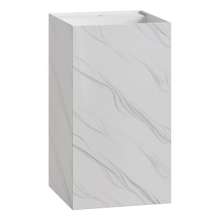 Раковина напольная Armadi Art Cube Corian 802-CLCT 48 см Calacatta Раковина напольная Armadi Art Cube Corian 802-CLCT 48 см Calacatta