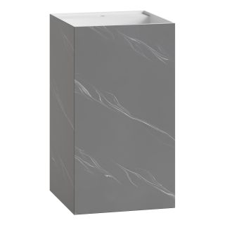 Раковина напольная Armadi Art Cube Corian 802-GR 48 см серый Раковина напольная Armadi Art Cube Corian 802-GR 48 см серый