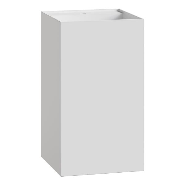 Раковина напольная Armadi Art Cube Corian 802-MW 48 см белый матовый