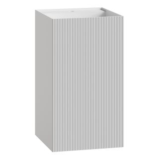 Раковина напольная Armadi Art Cube Corian 802-R-MW 48 см белый матовый Раковина напольная Armadi Art Cube Corian 802-R-MW 48 см белый матовый