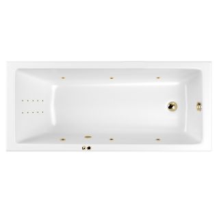 Гидромассажная ванна WHITECROSS Wave 0101.170075.100.LINENANO.GL 170x75 см Line Nano золото Гидромассажная ванна WHITECROSS Wave 0101.170075.100.LINENANO.GL 170x75 см Line Nano золото