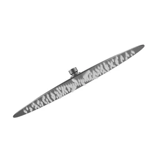 Верхний душ AQUAme Siena AQM8606GM 40 см графит матовый