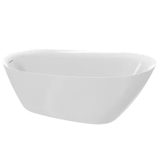 Ванна акриловая AQUAme AQM3503GW 167x73 см белый