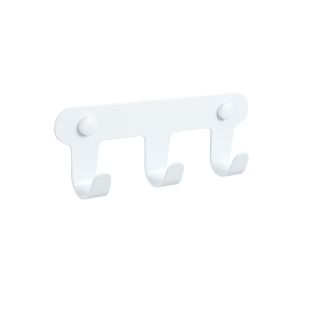 Планка 3 крючка Fixsen PRACTICA, белый (FX-805W-3) Планка 3 крючка Fixsen PRACTICA, белый (FX-805W-3)