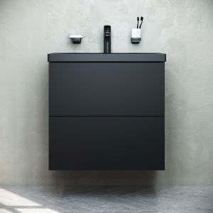 Тумба под раковину Am.Pm Gem 60см чёрный матовый M90FHX06022BM